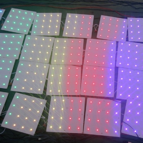 Pencahayaan Pesta Disko DMX RGB Pixel Panel Light