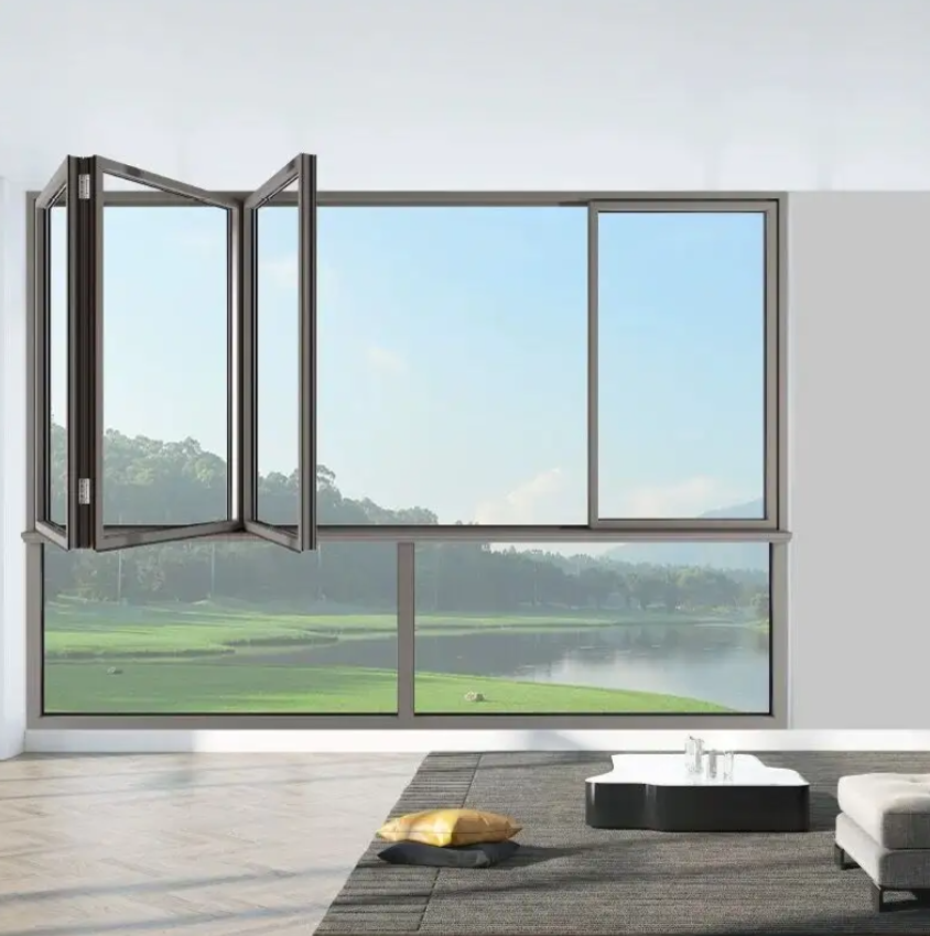 Aluminum Bi-Folding Windows
