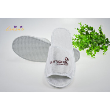 Waffle Velcro Slipper Velcro Bordado Logo Slipper