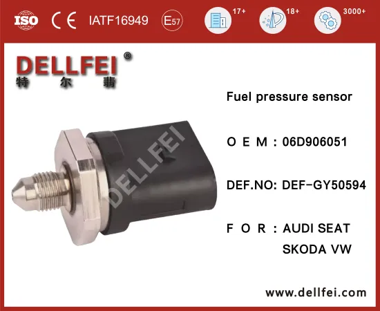 New fuel pressure sensor 06D906051 for AUDI,SEAT,SKODA,VW