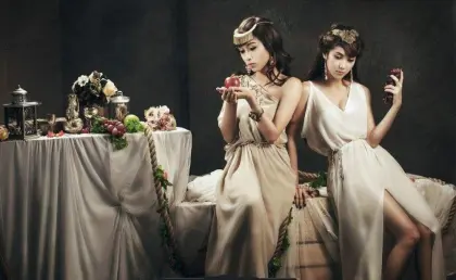 Hand Embroidered Classical Belle