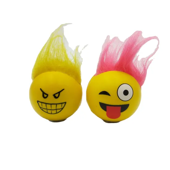 Hot Sale Cartoon Character Squishy Toy Ball Shape Stress Relief Ball