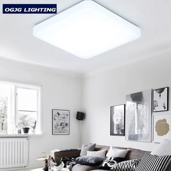 Emergency Battery Powered Motion Sensor LED Panel Light for Ceiling in Indoor Loft Flats