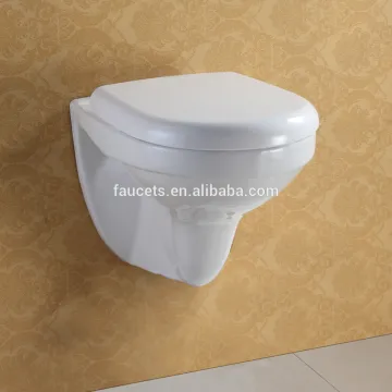 Wall Hung Sanitary Ware White Ceramic Water Closet