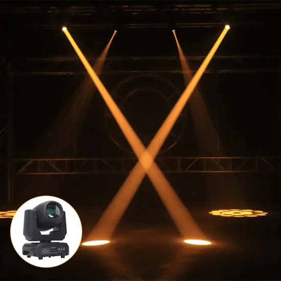100W LED RGB DJ Stage Lighting - Rotating Moving Headlight for Parties
