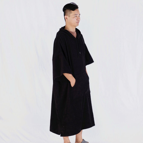 Adult recycled fabric changing robe