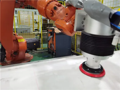 Air conditioning grinding sanding industrial robot