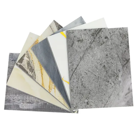 Anti-Slip Wear-Resistant Marble SPC Vinyl Floor for Easy Installation in Office or Apartment