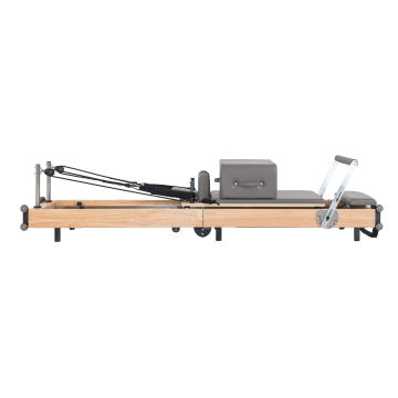 Foldable Pilates Reformer for Home Studio Fitness and Professional Yoga Training