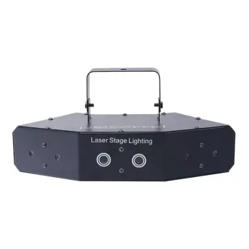 GEVV Dj Disco Lasers Show Stage Lazer 6 Eyes Mini RGB Laser Light