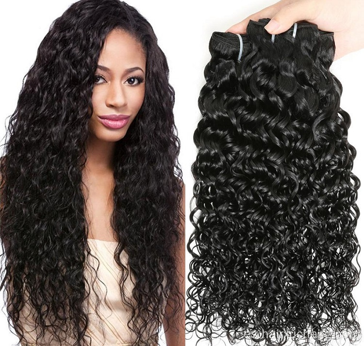 Remy Hair Extension Precio al por mayor Raw 10a Cabello humano Camino Virgen Brasil Brasileño Weave Curly Weave Barrar