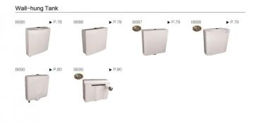 Wall-hung Tank/Toilet tank/Cistern/For sanitary toilet