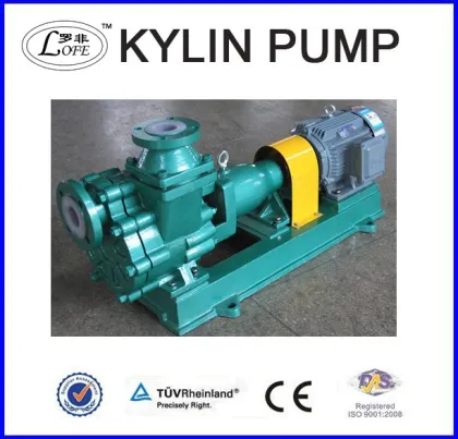 FZB chemical pump anti-corrosive pump self priming fluorine plastic pump