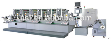 High-speed Rotary & Intermittent Letter Press Label Presses