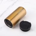 Portable thermos cup, straw coffee cup