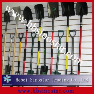 Square point shovel