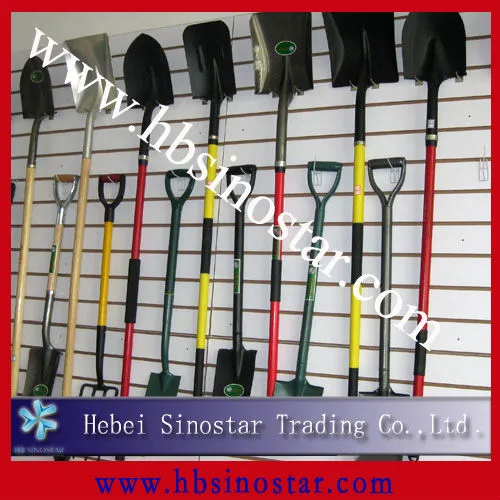 Square point shovel