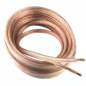 Kabel speaker tembaga oksigen 4mm premium 50m untuk sistem audio hifi