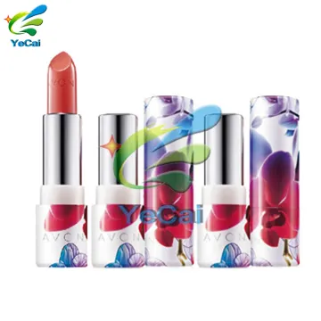 Yecai fancy custom printed empty cardboard lipstick tube, lip balm paper tube eco friendly