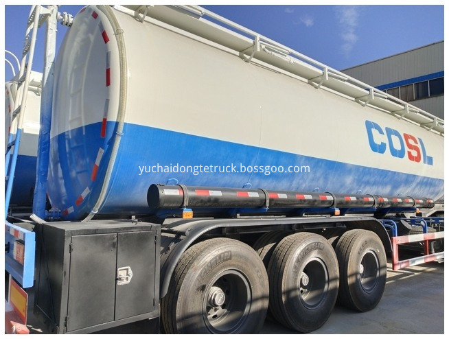 Hydrochloric Acid Chemical Tanker Vehicle