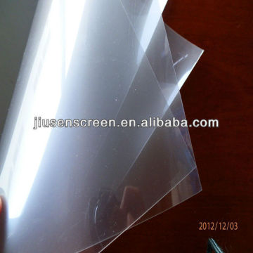 rear pvc projection film