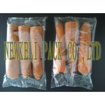 Fresh carrots packaging machine