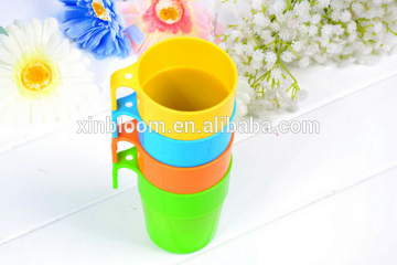 super light small capacity daily use household candy color plastic tooth water mug