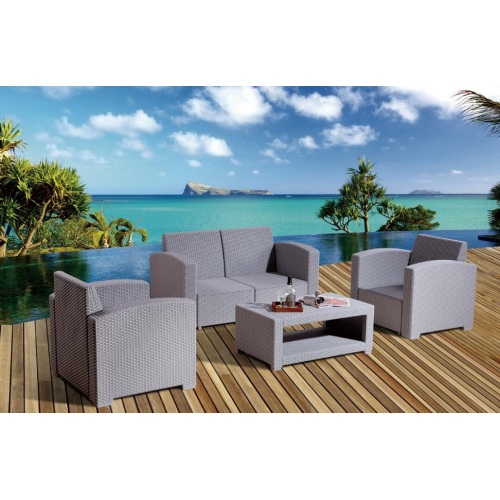 New Design Outdoor Waterproof Patio Plastic Sofa