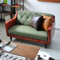 Leren Combinatie Woonkamer Armstoel Sofa Set