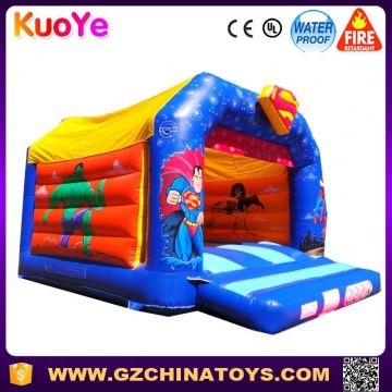 2017 hot sale spide man bouncy castle for party