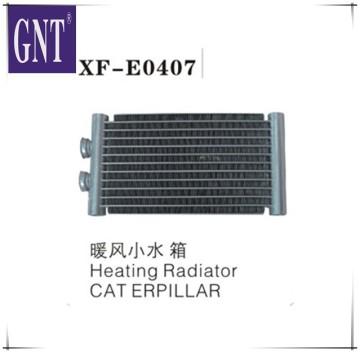Excavator heating radiator for E