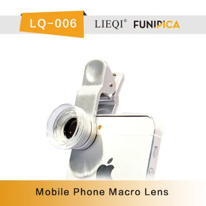 Electronics Photo Lenses phone with camera lens Micro 6X lq006 LIEQI