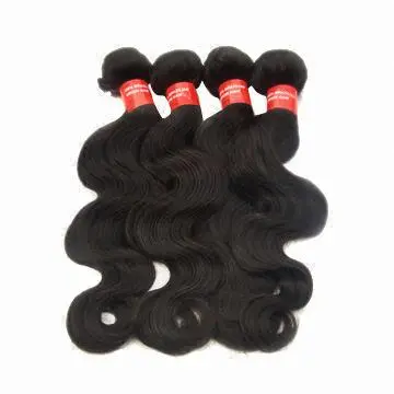 5A Unprocessed Brazilian Body Hair Extensions, No Shedding and Tangle-free
