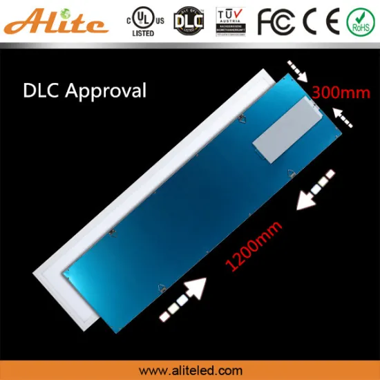 AC100-277V 0-10V dimmable 2X2 1X4 2X4 ft 40W LM79 LM80 UL DLC led panel light