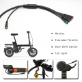 Ebike scooter M8 Cabo de conector impermeável