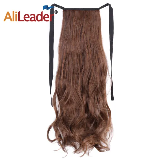 AliLeader Body Wave Synthetic Ponytail Hair Extension For Woman Hair Decoration