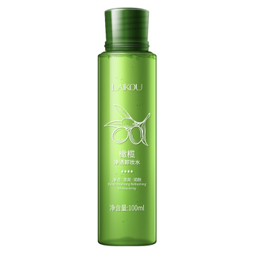 LAIKOU 100ml Olive Cleaning Water - Gentle Formula Makeup Remover