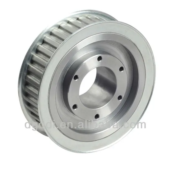 custom aluminum timing belt pulleys and gears