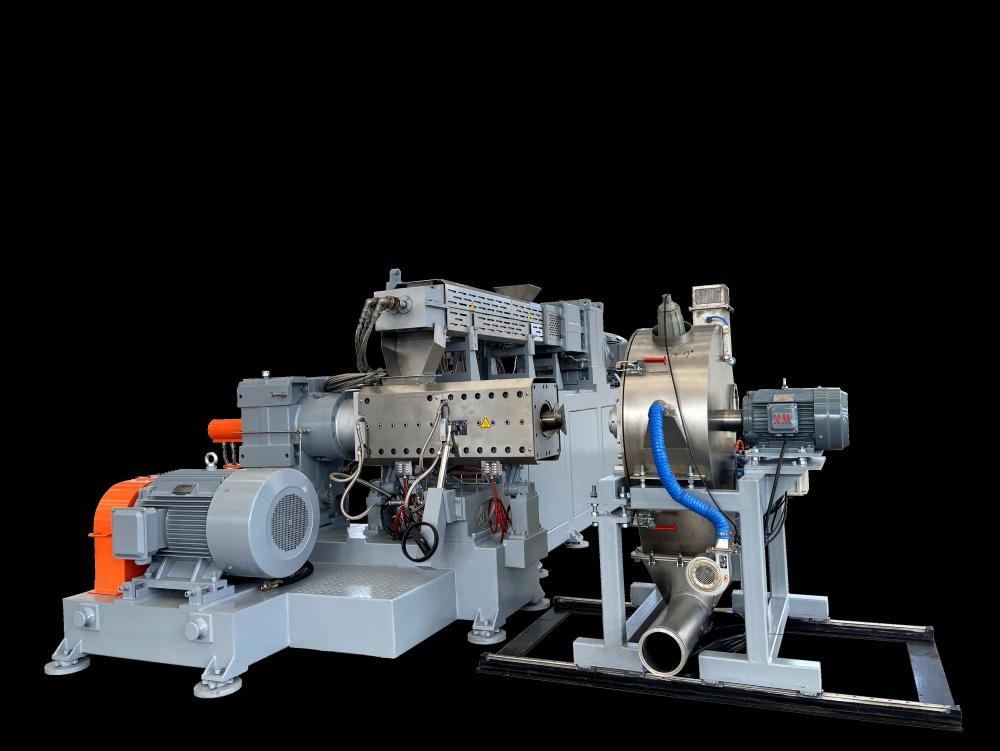 PVC Cable Parallel Twin Screw Extruderpelletizing Line