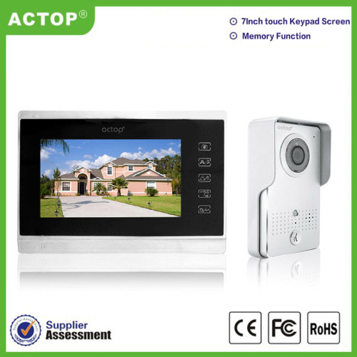 Handige veiligheid Goedkope video-deurintercomsystemen