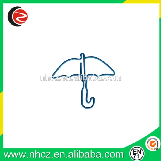 Umbrella Shaped Paper Clips