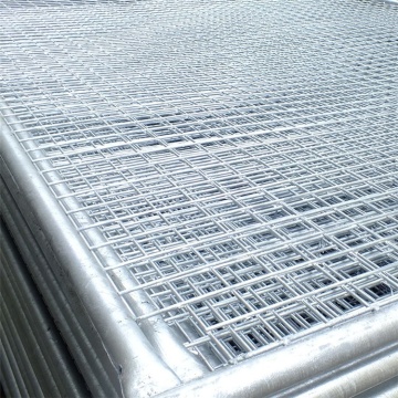 Removable Galvanized temporary steel construction fence