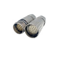 Conector de señal de enchufe redondo recto hembra M23