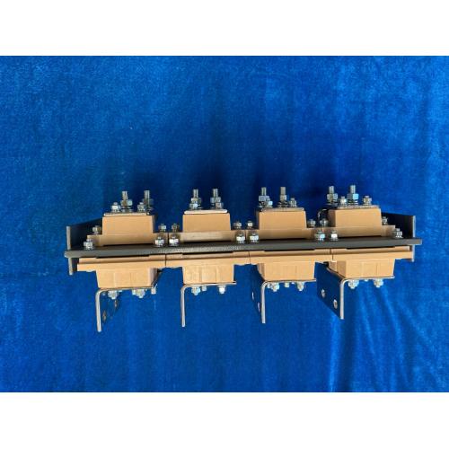 Conjunto de barra colectora de cobre paralelo de 2 canales HC5