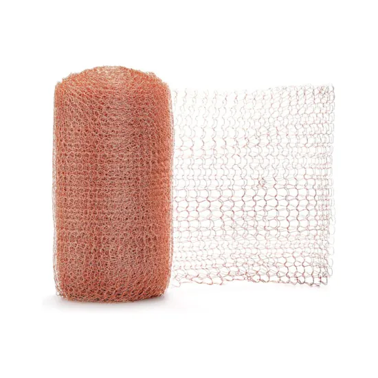 Factory Purple Copper Knitted Gas-Liquid Filter Screen for Brewing Distillation