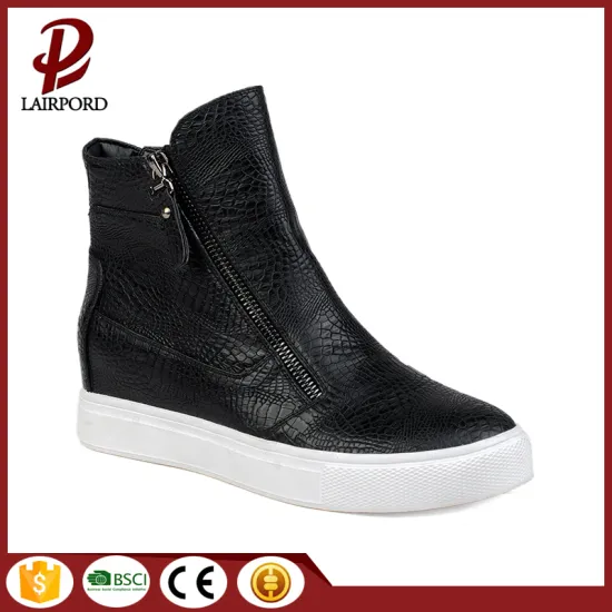 white rubber sole black flat girl shoes