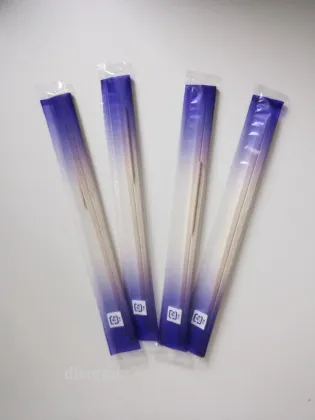 OPP Wrapper For Disposable Aspen Wooden Chopsticks With Single Toothpick