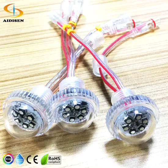 Wholesale 24V RGB LED Pixel Light for Amusement Park Rides E14 Auto Bulb - High Visibility Lamp