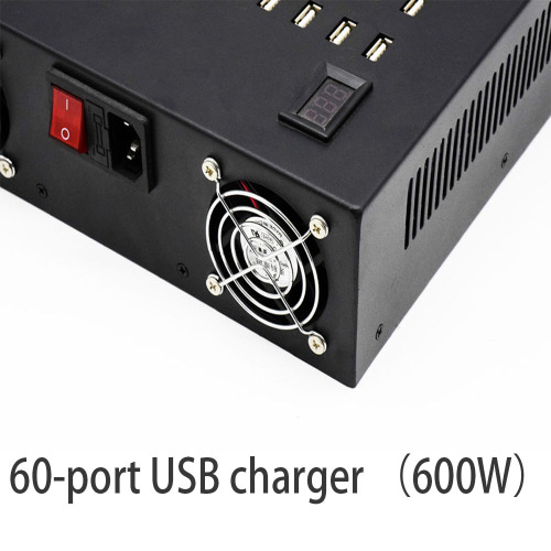 60-poorts multi-compatibele USB-oplader