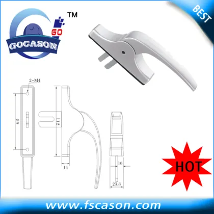 Gocason brand high quality multi-points aluminium window lock handle